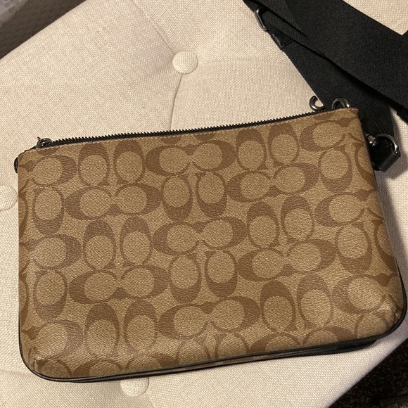 Coach Bags Everett Crossbody In Blocked Signature Canvas Unisex Poshmark